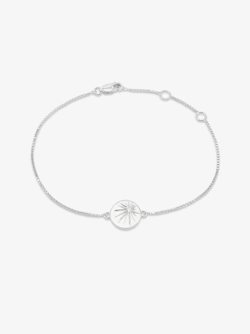 North Star Bracelet, Silver