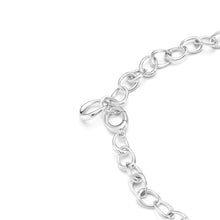 Load image into Gallery viewer, Offspring Thin Graduated Link Necklace, Silver
