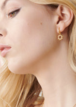 Load image into Gallery viewer, Eternal Sun Mini Hoop Earrings, Gold
