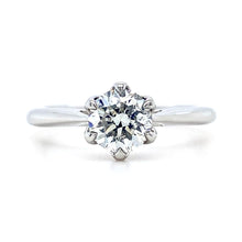 Load image into Gallery viewer, Platinum, 1.00ct G SI2 Diamond Solitaire Ring
