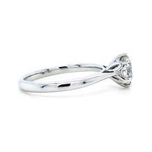 Load image into Gallery viewer, Platinum, 1.00ct G SI2 Diamond Solitaire Ring
