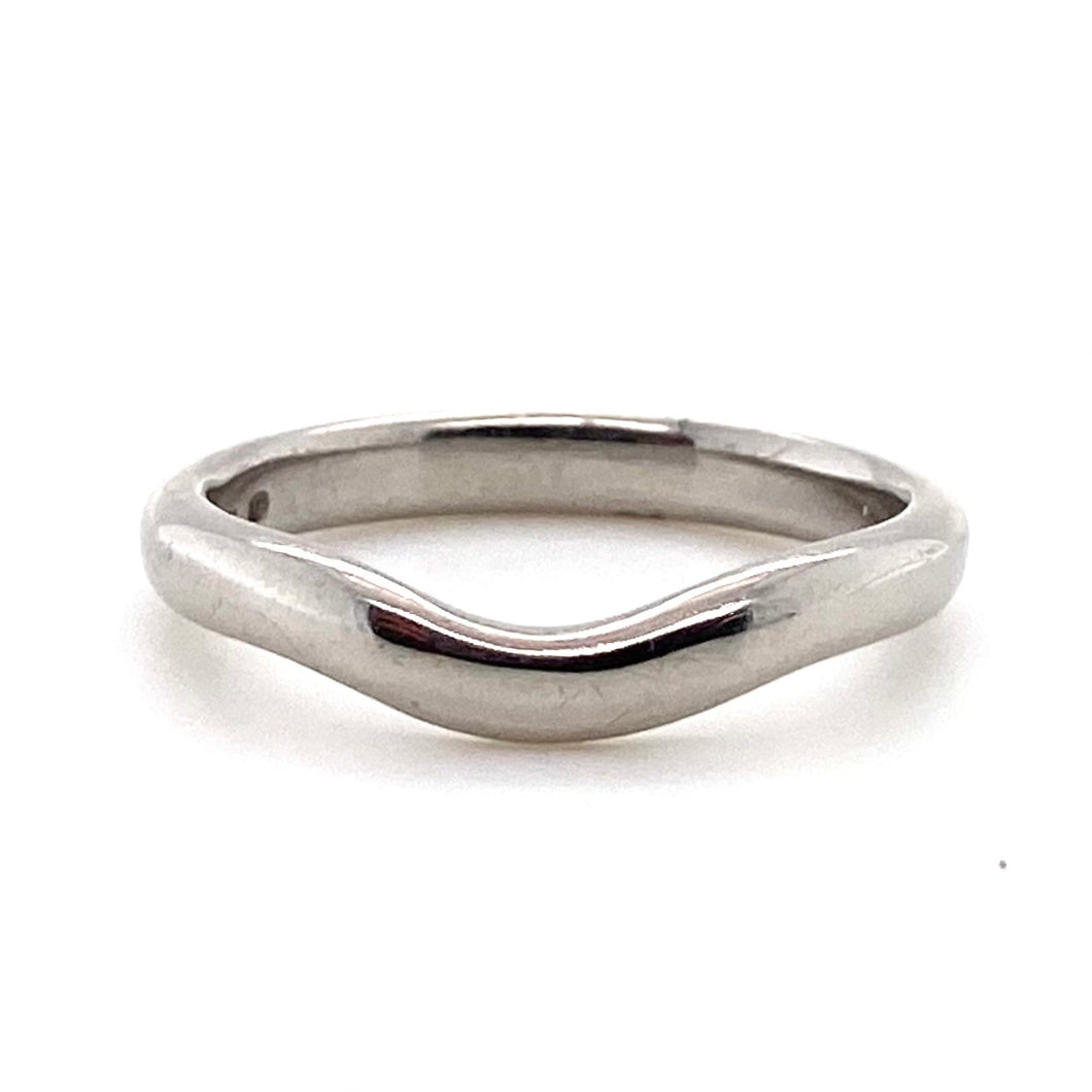 Palladium 950, Wave Wedding Ring