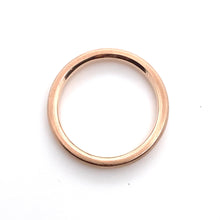 Load image into Gallery viewer, 9ct Red Gold, 3mm Soft Court Wedding Ring
