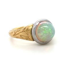 Load image into Gallery viewer, 22ct Yellow Gold, 3.00ct Ethiopian Opal Ring
