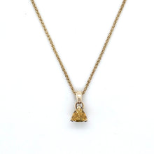 Load image into Gallery viewer, 9ct Yellow Gold, Trillion Citrine Pendant
