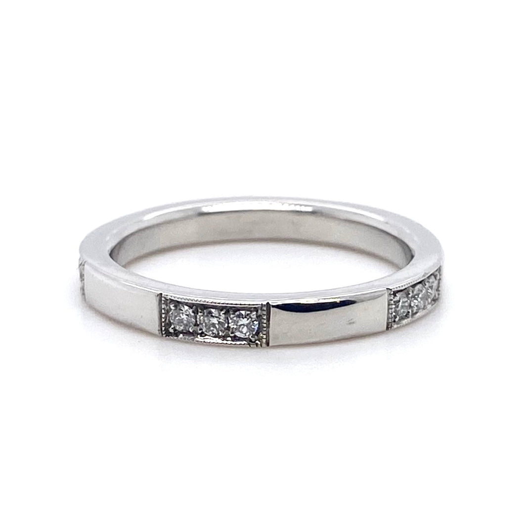 Platinum, 0.21tcw Diamond Eternity Ring