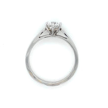 Load image into Gallery viewer, Platinum, 0.70ct E SI1 Diamond Ring
