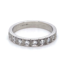 Load image into Gallery viewer, 18ct White Gold, 0.45ct Diamond Eternity Ring
