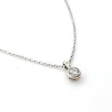 Load image into Gallery viewer, 18ct White Gold, 0.25ct Diamond Pendant
