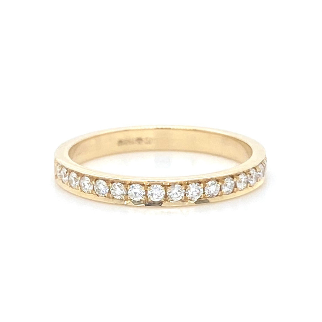 18ct Yellow Gold, 0.30tcw Diamond Eternity Ring