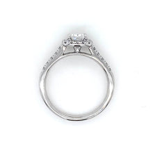 Load image into Gallery viewer, 18ct White Gold, 0.70ct G VS2 Diamond Cluster Ring
