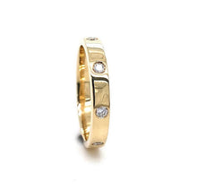 Load image into Gallery viewer, 18ct Yellow Gold, 0.24tcw Intermittent Diamond Eternity Ring
