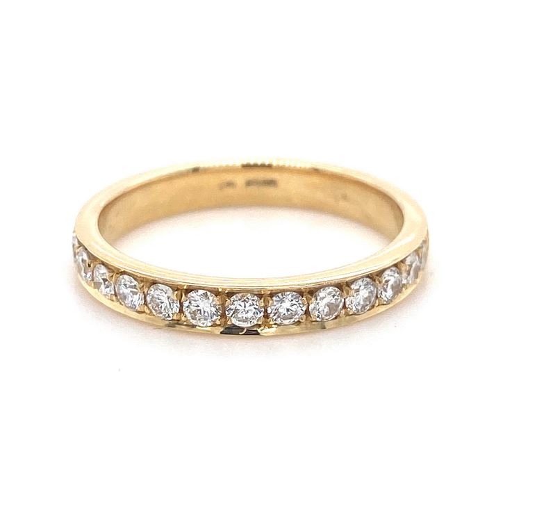 18ct Yellow Gold, 0.45tcw Diamond Eternity Ring