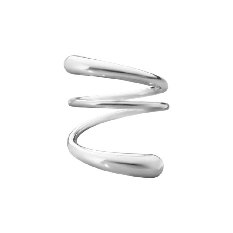 Mercy Twist Ring Silver, Medium