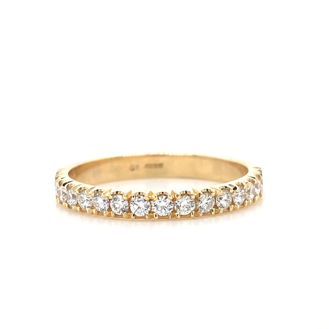 18ct Yellow Gold, 0.40tcw Diamond Eternity Ring