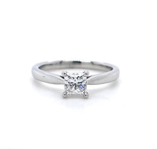 Load image into Gallery viewer, Platinum, 0.60ct E VS1 Diamond Solitaire Ring
