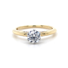 Load image into Gallery viewer, 18ct Yellow Gold, 0.70ct F VS2 Diamond Ring
