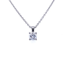 Load image into Gallery viewer, 18ct White Gold, 0.52ct Laboratory Grown Diamond Pendant
