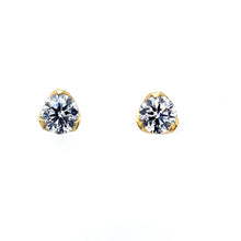 Load image into Gallery viewer, 18ct Yellow Gold, 0.60ct F VS/SI Diamond Studs
