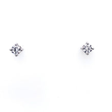 Load image into Gallery viewer, 18ct White Gold, 0.31ct Laboratory Grown Diamond Earrings
