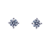 Load image into Gallery viewer, 18ct White Gold, 0.31ct Laboratory Grown Diamond Earrings
