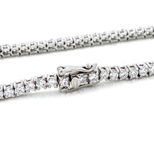 Load image into Gallery viewer, 9ct White Gold, 3.00ct Laboratory Grown Diamond Tennis Bracelet
