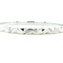 Load image into Gallery viewer, Sterling Silver, Thin Vine Pattern Bangle
