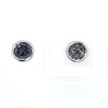 Load image into Gallery viewer, 18ct White Gold, Diamond &amp; Tahitian Pearl Drop Earrings
