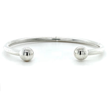 Load image into Gallery viewer, Sterling Silver, Solid Torque Bangle
