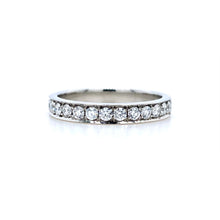 Load image into Gallery viewer, Platinum 0.43ct Diamond Eternity Ring
