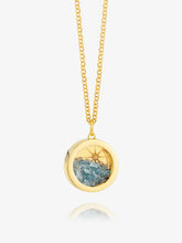 Load image into Gallery viewer, North Star Topaz Amulet Necklace, Gold
