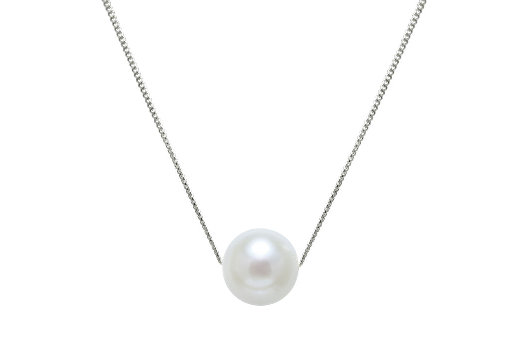 Sterling Silver, White Pearl Pendant