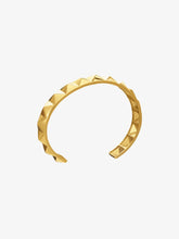 Load image into Gallery viewer, Arrow Spike Bangle, Gold
