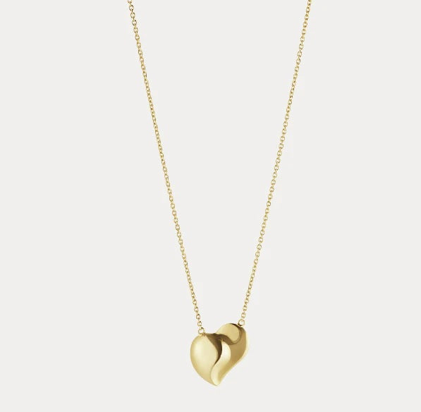 Heart Pendant, 18ct Yellow Gold