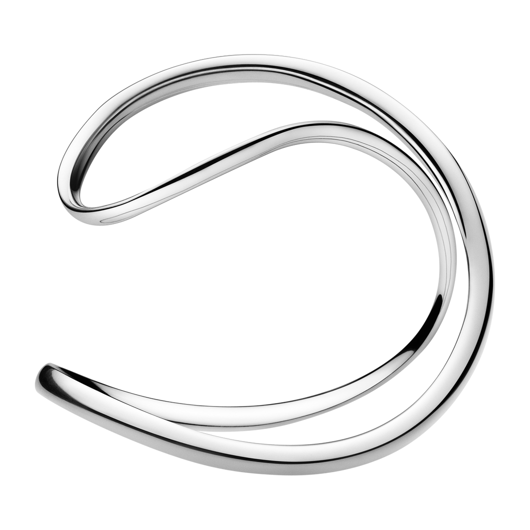 Infinity Bangle, Silver