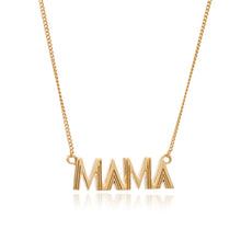 Load image into Gallery viewer, Mama Necklace,  Gold
