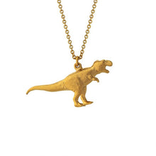 Load image into Gallery viewer, Tyrannosaurus Rex Necklace, Gold
