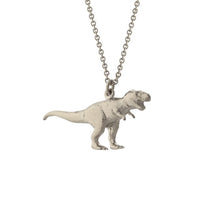 Load image into Gallery viewer, Tyrannosaurus Rex Necklace, Silver
