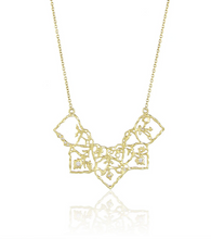 Load image into Gallery viewer, Half Flower Necklace, 18ct Yellow Gold
