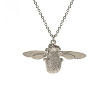 Load image into Gallery viewer, Bumblebee Necklace, Silver
