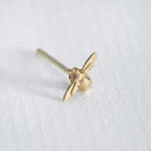 Load image into Gallery viewer, Itsy Bitsy Bee Studs, 18ct Gold
