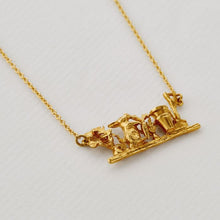 Load image into Gallery viewer, Inline Allotment Necklace, Gold
