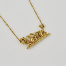 Load image into Gallery viewer, Inline Allotment Necklace, Gold
